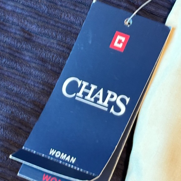 Chaps Women’s 22W Short Beige Pants – Slimming Fit, Classic Style - Picture 5 of 9